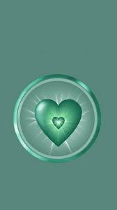Search free green heart wallpapers on zedge and personalize your phone to suit you. Green Heart In A Circle Heart Wallpaper Pretty Phone Wallpaper Love Wallpaper