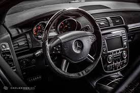 Mercedes Benz R63 Amg Gets Unique Interior From Carlex Design Carscoops Mercedes Benz R Class Benz Amg