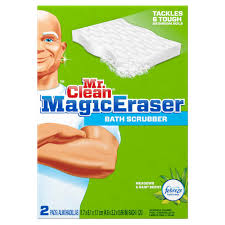 Maybe you would like to learn more about one of these? Mr Clean Magic Eraser Bath Scrubber Sponge 2 Pack 003700084552 The Home Depot