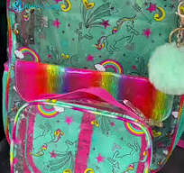 Factory Wholesale Waterproof Kids Backpack Animal Cartoon Print Light  Weight School Bag for Girls Set 2022