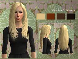 Mod The Sims Maxis Redo F Sims 2 Hair Sims Sims 2