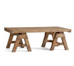 I eventually settled on a piece of white oak that turned into the beautiful coffee table pictured. Hastings Reclaimed Wood Coffee Table Pottery Barn