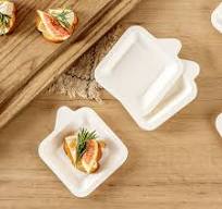 China PFAS Free 32oz Compostable Biodegradable Square Disposable Bagasse  Soup Bowls With Lids Manufacture And Factory