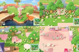 My Favorite Parts So Far Of My Very Pink Island Still A Wip Animalcrossing Animal Crossing 3ds New Animal Crossing Animal Crossing