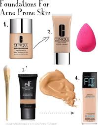 Foundations For Acne Prone Skin Foundation Acne Prone Skin Acne Makeup Oily Skin Acne