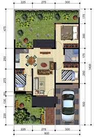 Desain rumah mungil 3 kamar info lowongan. 20 Denah Rumah Minimalis 1 Lantai 3 Kamar Tidur Yang Dilengkapi Garasi Mobil Disain Rumah Kita