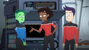 Star Trek Lower Decks Second Contact In 2020 Star Trek Animated Series Lower Deck Star Trek