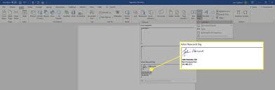 You'll have a signed document in a matter of. How To Insert A Signature In Word