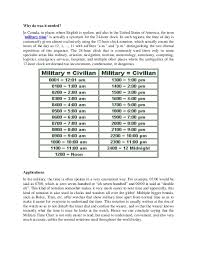 The hours start at zero and go throught to 23. Military Time Chart Pares