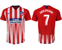Free shipping on orders over. 2018 19 Atletico Madrid 7 Griezmann Home Thailand Soccer Jersey
