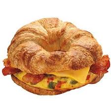 I also threw some cheese and canadian bacon on top of the egg. A Supremely Satisfying Sandwich Dunkin Donuts Brings Bacon Supreme Omelet Breakfast Sandwich To Its Menu In May Dunkin