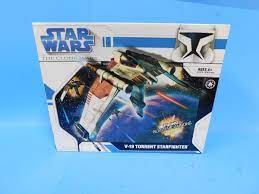 Star Wars The Clone Wars V-19 Torrent Starfighter NIB ST | eBay