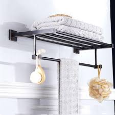 Bathroom robe hooks towel hanger cubical clothes coat stainless steel. Wall Mounted Black Bathroom Shelves Double Towel Rails Bathroom Towel Racks Bathroom Accressories Towel Rack Bathroom Towel Racktowel Racks Bathroom Aliexpress