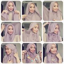 Siapkan ciput dan jilbab pashmina siapkan ciput dengan warna netral dan tidak bermotoif sebagai penutup dasar kepala kamu. Tutorial Hijab Pashmina Simple Dan Modis Model Baju Dan Rambut Terbaru