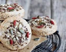 Recette De Scones Multi Graines Et Baies De Goji Recipe Food Healthy Cookie Recipes Cookie Recipes