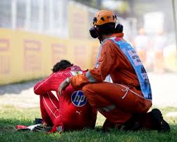 Formula One 2026: Leclerc walks away after big crash in Ferrari at Italian Grand Prix – live