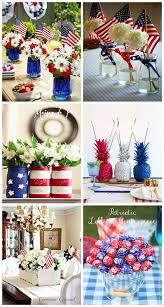 Very simple wedding table centrepieces can be vases of flowers in mason jars. 15 Festive Diy Table Centerpiece For 4th Of July With Lots Of Tutorials For Creative Juice