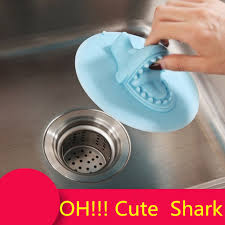 Round Tub Cover Stopper Anti Mite And Odor Proof Floor Drain Cover Floor Creative Shark Leaking Kitchen Sink Anti Clogging 5 Drains Aliexpress