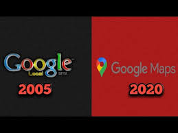Size of this png preview of this svg file: Evolution Of Google Maps Logo History Bns Studio Youtube