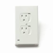 Us Wall Socket 2 Socket Outlets Small Night Light Switch Panel With Led Induction Light Aisle Light Sale Banggood Com