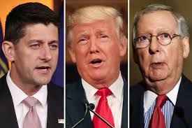 Image result for mcconnell ryan trump