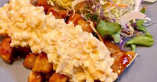 揚げずに鶏むね肉で黒酢チキン南蛮 by アユミゴハン レシピ レシピ むね肉 レシピ 鶏むね肉レシピ