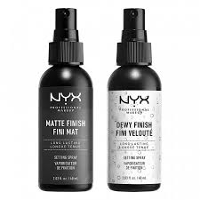 Opinions/mini reviews on the products. Nyx Professional Makeup Fixierspray Makeup Setting Spray Matte Finish Mss01 Pink Panda