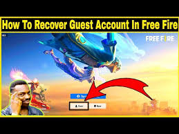 Free fire doesn't store guest accounts data on its servers. How To Recover Guest Account In Free Fire Free Fire Guest Account Recovery Guest Account Recover