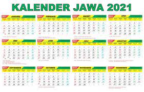 301, bandung 40274 email : Kalender 2021 Lengkap Tanggalan Jawa Hijriyah Libur Nasional Pdf Iqra Id