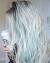Ice Blue Blue Blonde Hair