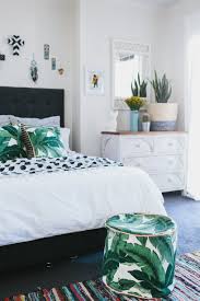 Jess Colorful Melbourne Townhouse Tropical Bedroom Decor Tropical Home Decor Tropical Bedrooms