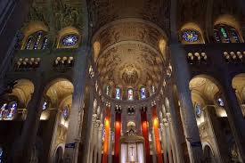Completed in 1946 following a fire, it is dedicated to saint anne, the grandmother of jesus christ and patron saint of québec. Visiting The Shrine Of Sainte Anne De Beaupre In Quebec Gone With The Family