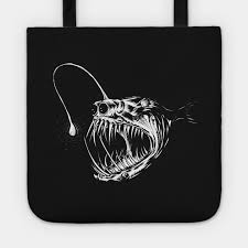 Deep Sea Fish Fish Tote Teepublic Au