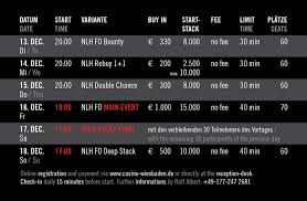 La factura electrónica podrá solicitarse sólo 5 veces. Spielbank Wiesbaden Noch Kein Innenminister Am Pokertisch Gesichtet Isa Guide