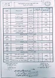 انتقال العدوى بين الطلاب، وسوف نتعرف جدول امتحانات الثانوية العامة 2020 بالإضافة إلى الإجراءات الإحتزازية والوقائية لسير الإمتحانات بصورة جيدة. Ø§Ù„Ø¬Ø¯ÙˆÙ„ Ø§Ù„Ù…Ø¹Ø¯Ù„ Ø§Ù„ÙˆØ²Ø§Ø±Ø© ØªØ¹Ù„Ù† Ø¬Ø¯ÙˆÙ„ Ø§Ù„Ø¯ÙˆØ± Ø§Ù„Ø£ÙˆÙ„ 2020 Ø«Ø§Ù†ÙˆÙŠØ© Ø¹Ø§Ù…Ø© Ø§Ù„Ø£Ù† ÙˆØ²Ø§Ø±Ø© Ø§Ù„ØªØ±Ø¨ÙŠØ© ÙˆØ§Ù„ØªØ¹ÙŠÙ„Ù… ØªÙ†Ø´Ø± Ø¬Ø¯ÙˆÙ„ Ù…ÙˆØ§Ø¹ÙŠØ¯ Ø§Ù„Ø«Ø§Ù†ÙˆÙŠØ© Ø§Ù„Ø¹Ø§Ù…Ø© Ø§Ù„ØµÙ Ø§Ù„Ø«Ø§Ù„Ø« Ø§Ù„Ø«Ø§Ù†ÙˆÙŠ Ø§Ù„Ø¯ÙˆØ± Ø§Ù„Ø£ÙˆÙ„ 2020 Ø§Ù„Ù…Ø¹Ø¯Ù„ Ø§Ù„Ø¬Ø¯ÙŠØ¯ Ù…ÙˆØ¹Ø¯ Ø§ÙˆÙ„ ÙŠÙˆÙ… Ø§Ù…ØªØ­Ø§Ù† 21 6 2020 Ø­ØµØ±ÙŠØ§