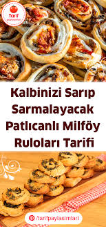 kalbinizi sarip sarmalayacak patlicanli milfoy rulolari tarifi yemek tarifleri yemek tarifler