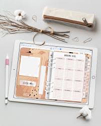 Academic Digital Planner Notebook With 6 Subject Tabs Digitaljournal Bulletjournal Goodnotesplanner Goo College Planner Digital Planner Student Planner