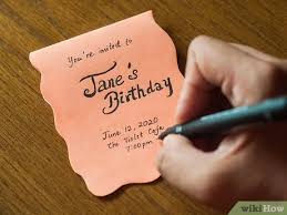 These templates can be customized as per. 3 Ways To Create Your Own Birthday Invitations Wikihow