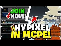 New Hypixel Server In Minecraft Pocket Edition Mcpe 1 5 3 Minecraft Pocket Edition Pocket Edition Server