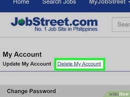 How to delete a user? Simple Ways To Delete A Jobstreet Account 8 Steps With Pictures