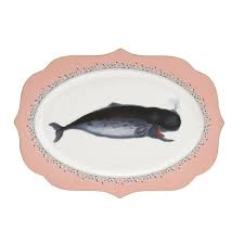 Have a whale of a time. Yvonne Ellen Whale Of A Time Platter Black By Design