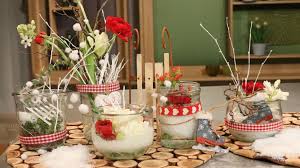 Huttenzauber Aufgereihte Einmachglaser Mit Schnee Und Winterbluhern Nadine Weckardt Kreativ Ard Buffet Swr De Huttenzauber Ard Buffet Einmachen