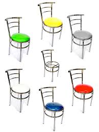 No dejes de echarle un vistazo a esta moderna y muy funcional silla cromada tapizada en polipiel, que puedes encontrar en color blanco o negro. Silla Cromada Acojinada Para Restaurante Bar Cocina 175 90 Restaurante Bar Sillas Bar