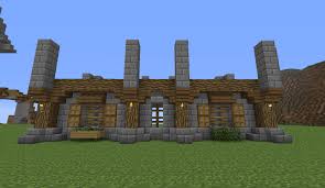 This small base is built mostly from stone and oak, and minecraft today has added some lovely little touches with a small garden out front and a. Modern Wood And Stone House Minecraft Novocom Top