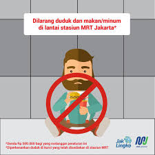 Adab makan dan minum yang pertama adalah makanan baik dan juga halal, sesuai dengan ajaran agama islam seorang muslim wajib memakan makanan yang baik dan juga halal. Mrt Jakarta On Twitter Dilarang Duduk Dan Makan Minum Di Lantai Stasiun Mrt Jakarta Bagi Pelanggar Akan Dikenakan Denda Sebesar Rp 500 000 Dan Untuk Para Penumpang Diperkenankan Duduk Di Kursi Yang Telah Disediakan