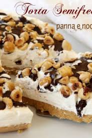Preparare la base del dessert al limone. Torta Semifreddo Panna E Nocciole Ricette Dolci Dolci Ricette