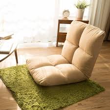 Floor Chair Adjustable Backrest Foldable Lazy Lounge Sofa Soft Cushion Meditation For Home Living Room Furniture Leisure Chair In 2020 Sofa Decor Lounge Sofa Home Living Room