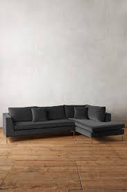 Velvet Edlyn Right Corner Sofa Anthropologie Uk Corner Sofa Uk Sectional Corner Sofa