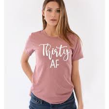 You're probably thinking, how did they grow up so quickly and where did all the time go?! Thirty Af 30th Birthday Shirt Abadinfluence