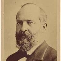 James A Garfield by Bogardus, 1881